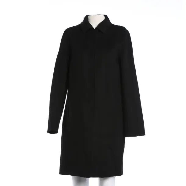 Mid-Season Coat, in Black, Wool, Hugo Boss Black Label