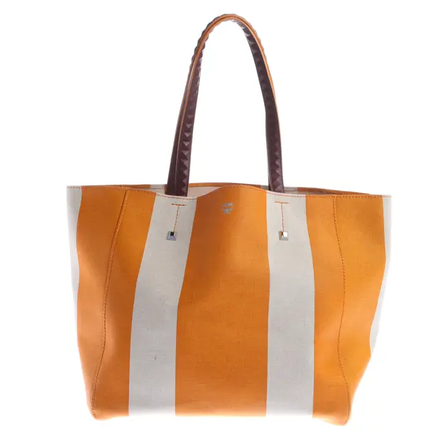 Shopper, in Arancione scuro, Cotone, MCM