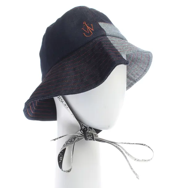 Hat, in Blue, Cotton, JW Anderson
