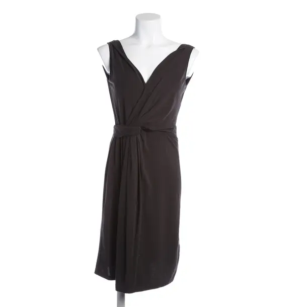 Cocktailkleid, in Dunkelbraun, Lyocell, Max Mara