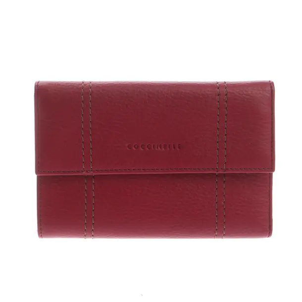 Geldbörse, in Rot, Leder, Coccinelle