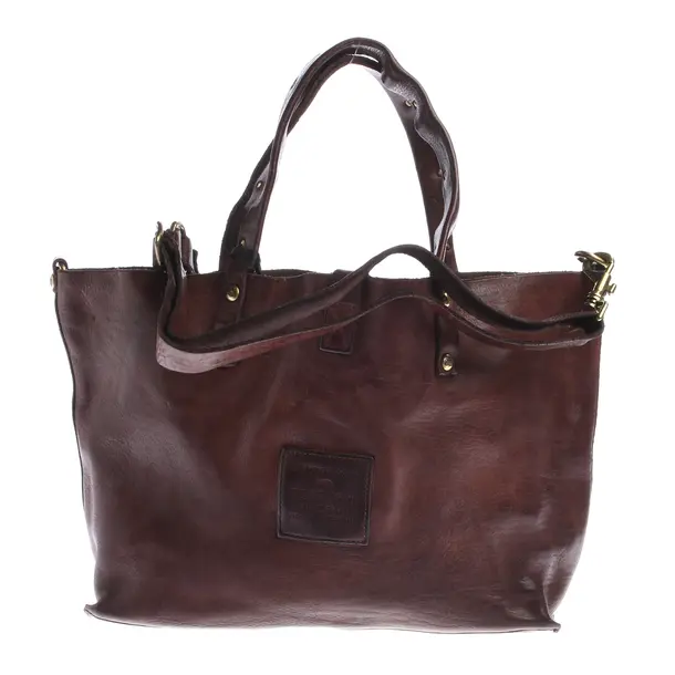 Handbag, in Brown, Leather, Campomaggi
