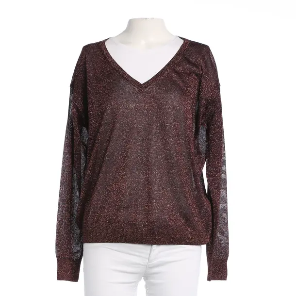 Maglione, in Marrone, Viscosa, Chiuso