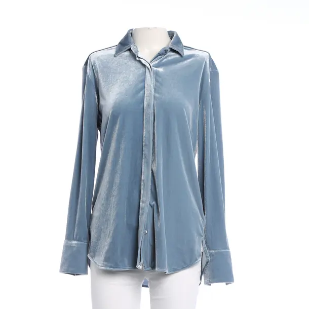 Camicetta, in Azzurro, Viscosa, Italia