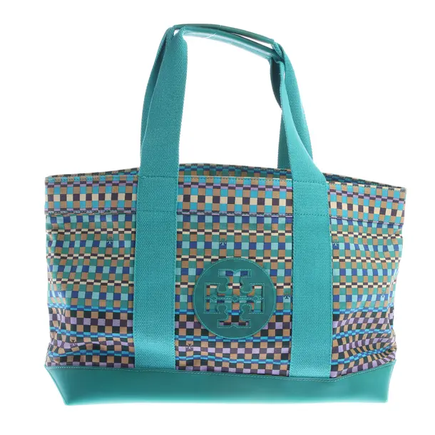 Shopper Bag, in Multicolored, Cotton, Tory Burch