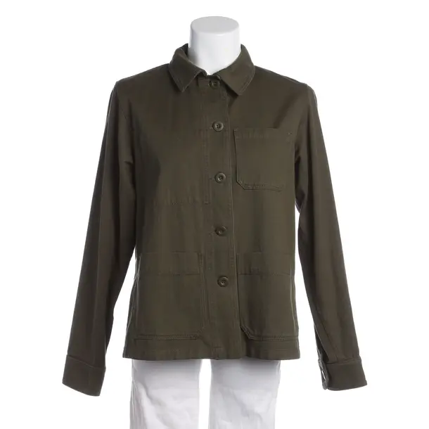 Summer Jacket, in Dark Green, Cotton, Max Mara