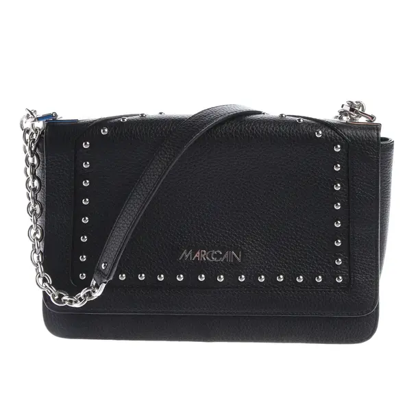 Borsa a cinture a tracolla, in Nero, Pelle, Marc Cain