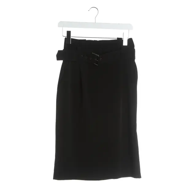 Skirt, in Black, Polyester, Riani