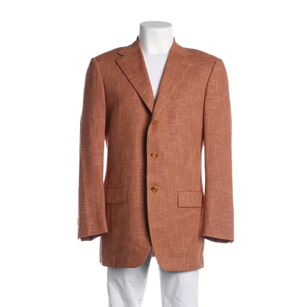 Blazer, in Light Brown, Cashmere, Kiton