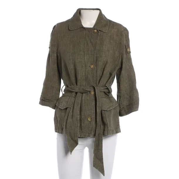 Summer Jacket, in Green, Linen, Max Mara