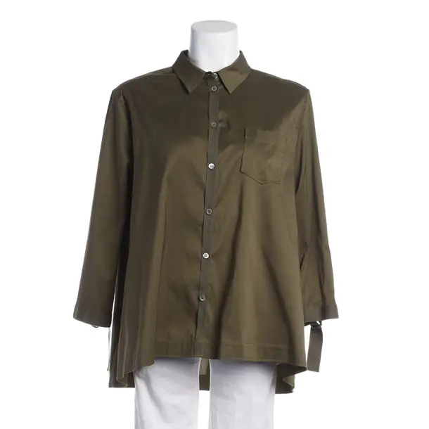 Bluse, in Olivgrün, Baumwolle, Bogner