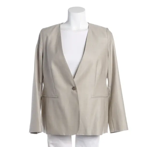 Blazer, in Beige, Wool, Max Mara