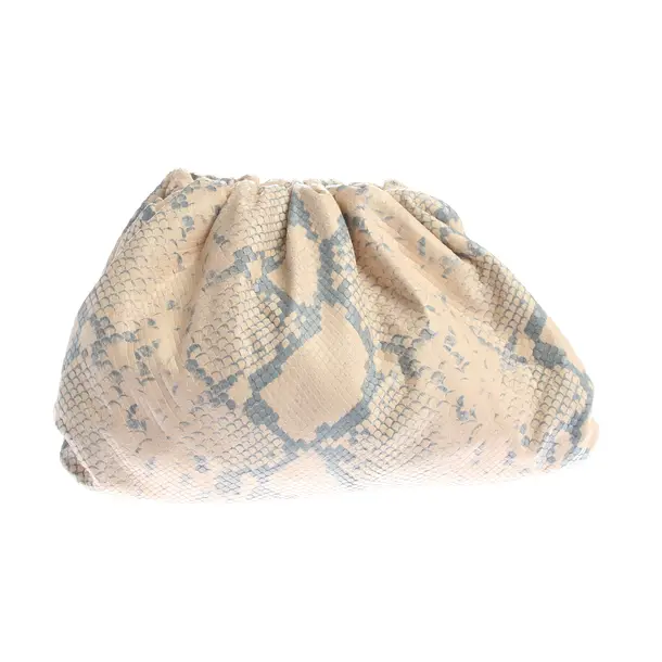 Clutch, in Beige, Leder, Bottega Veneta