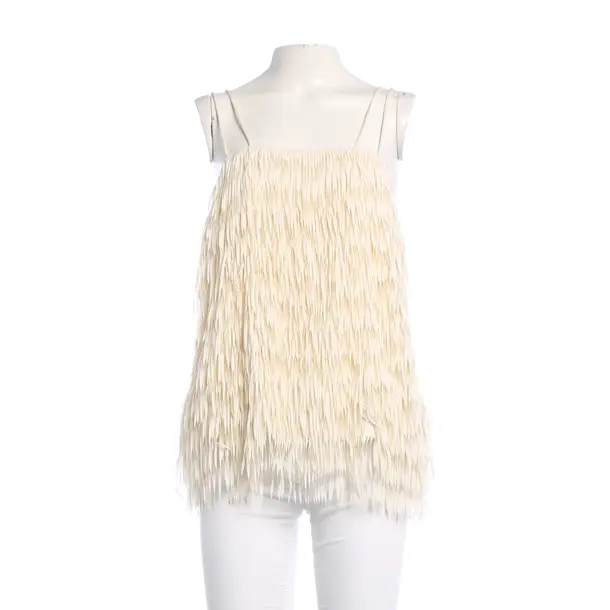 Top, in Cream, Polyester, Munthe