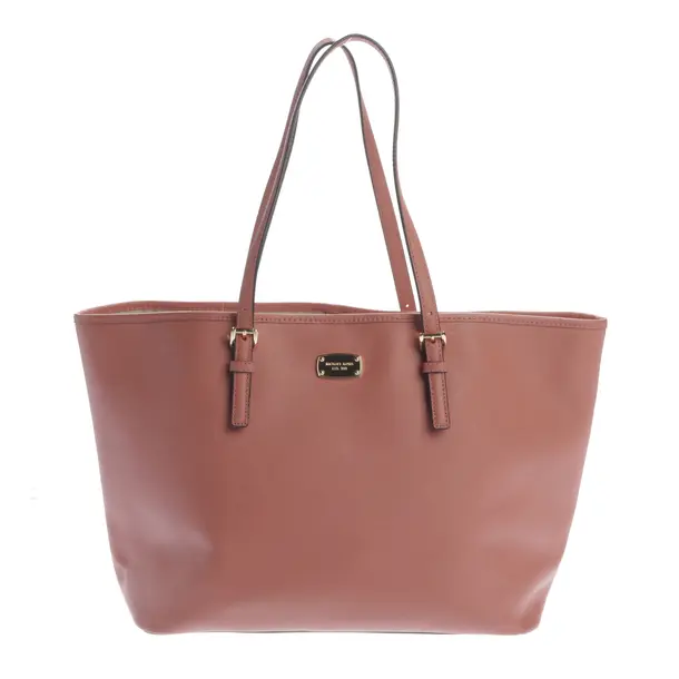 Shopper Bag, in Light Red, Leather, Michael Kors