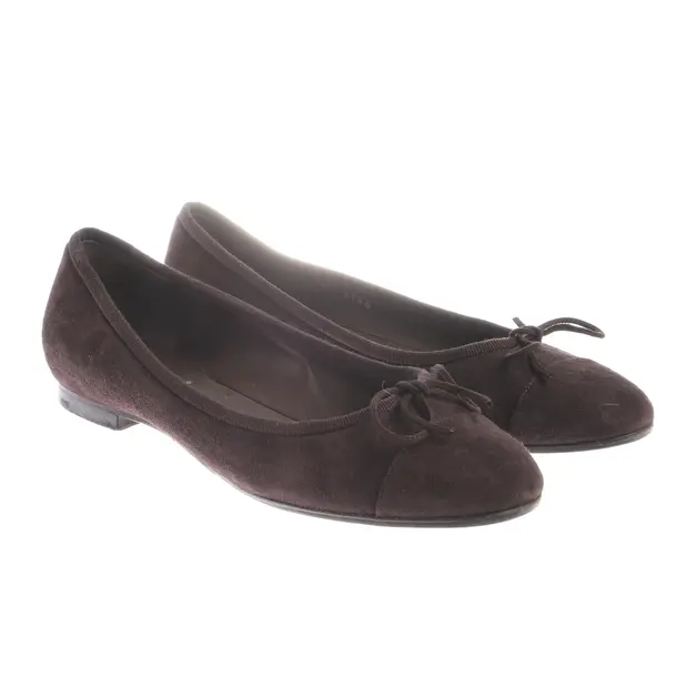 Ballet Flats, in Brown, Unützer