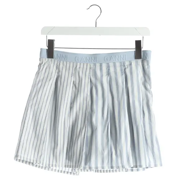 Skirt, in Light Blue, Cotton, Ganni