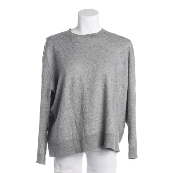 Pullover, in Grau, Baumwolle, Allude