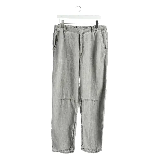 Hose, in Hellgrün, Leinen, Velvet by Graham and Spencer