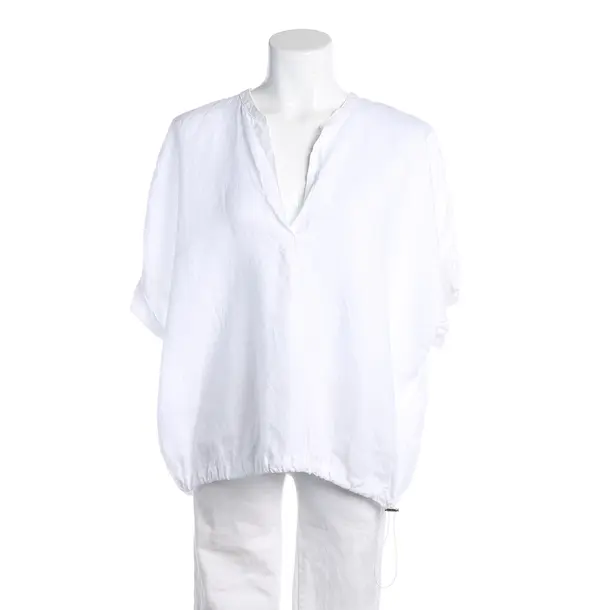 Blouse, in White, Linen, Vince