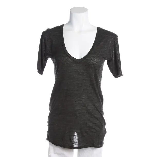 Shirt, in Dark Gray, Viscose, Isabel Marant