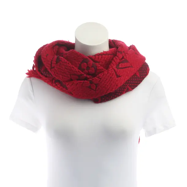 Schal, in Bordeaux, Wolle, Louis Vuitton