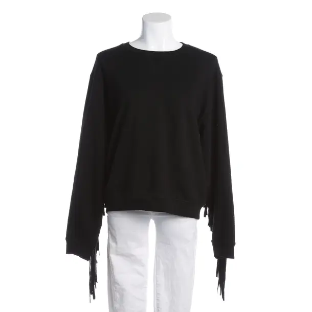 Sweatshirt, in Schwarz, Baumwolle, Alexander McQueen