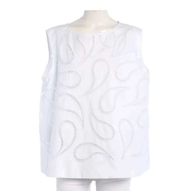 Top, in White, Cotton, Escada