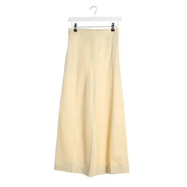 Pants, in Mustard Yellow, Silk, Joseph