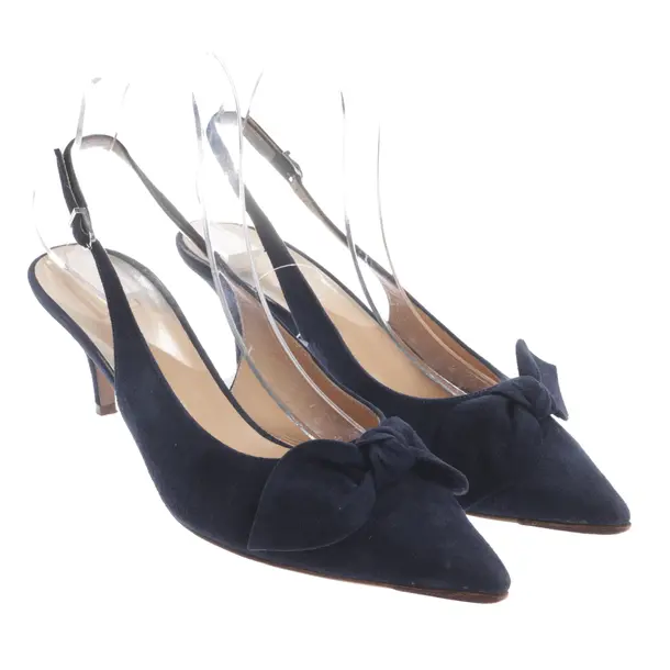 Slingbacks, in Blau, Unützer