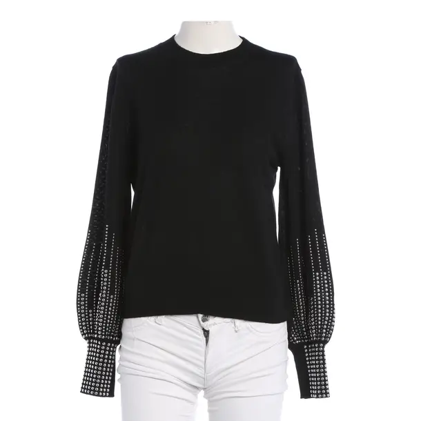 Wool Jumper, in Black, Wool, Paco Rabanne