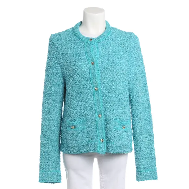 Cardigan, in Turchese, Cotone, Marc Cain