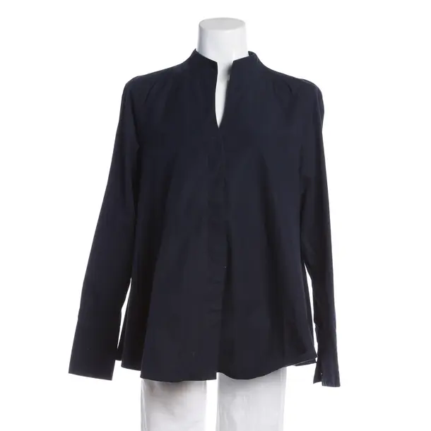 Blouse, in Blue, Cotton, Van Laack