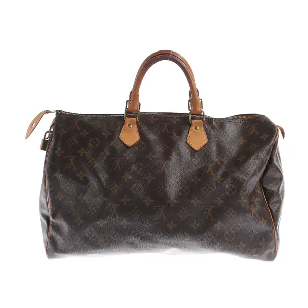 Handtasche, in Braun, Canvas, Louis Vuitton