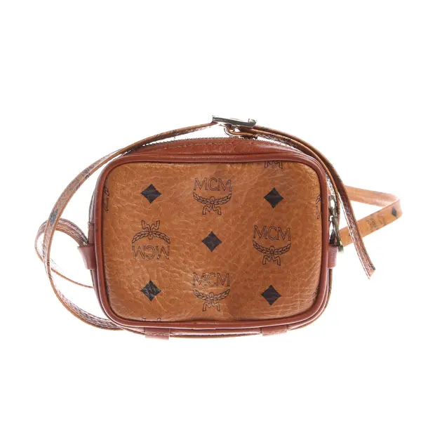 Abendtasche, in Braun, Leder, MCM