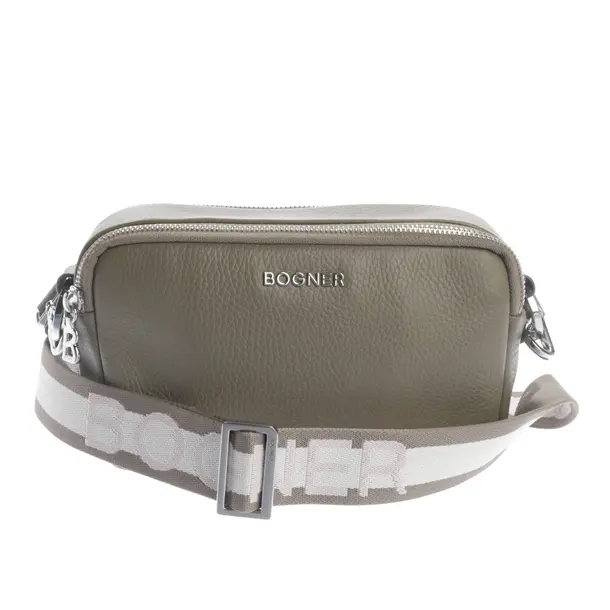 Cross Body Bag, in Brown, Leather, Bogner