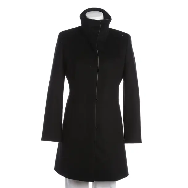 Mid-Season Coat, in Black, Wool, Hugo Boss Red Label