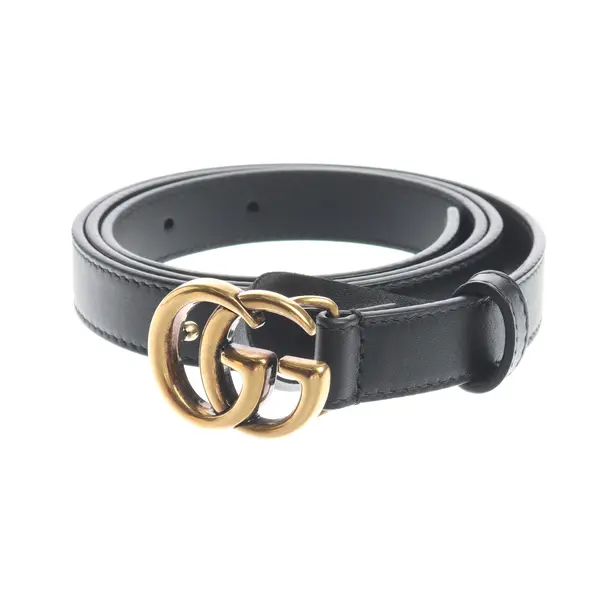 Gürtel, in Schwarz, Leder, Gucci