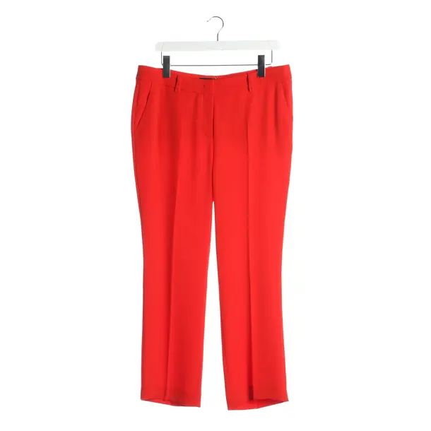 Pants, in Red, Polyester, Marc Cain