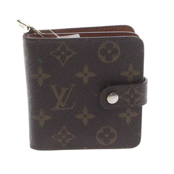 Geldbörse, in Braun, Leder, Louis Vuitton