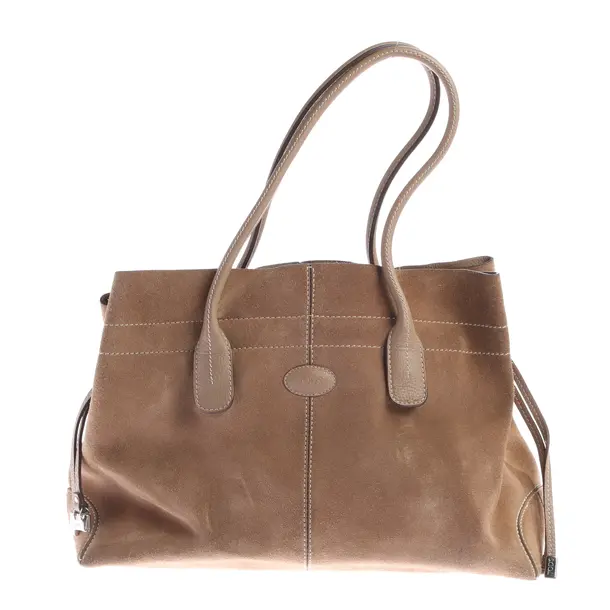 Schultertasche, in Braun, Leder, Tod´s