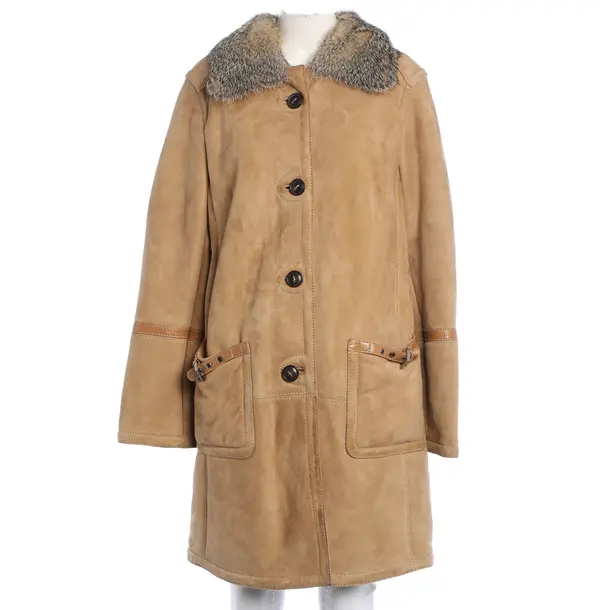 Ledermantel, in Hellbraun, Leder, Bogner