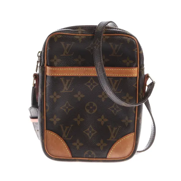 Cross Body Bag, in Brown, Leather, Louis Vuitton