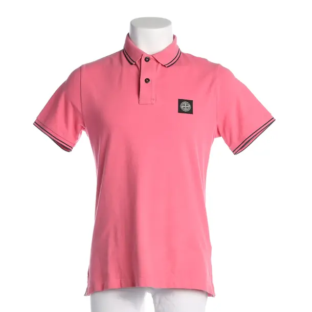 Poloshirt, in Rosa, Baumwolle, Stone Island