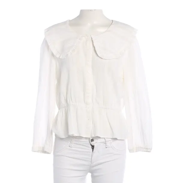 Bluse, in Weiß, Baumwolle, Ba&sh