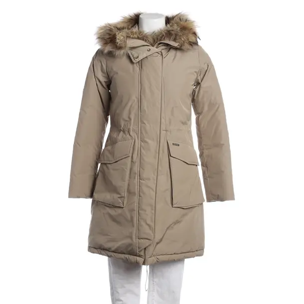Winter Coat, in Olive Green, Polyester, Woolrich