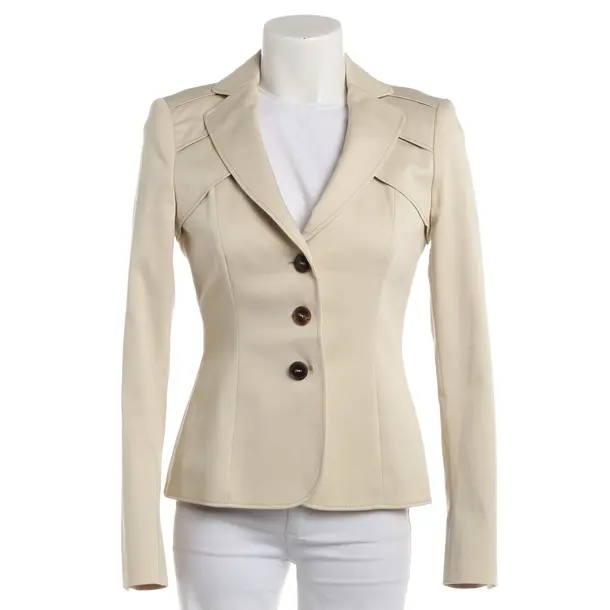 Blazer, in Beige, Baumwolle, Escada