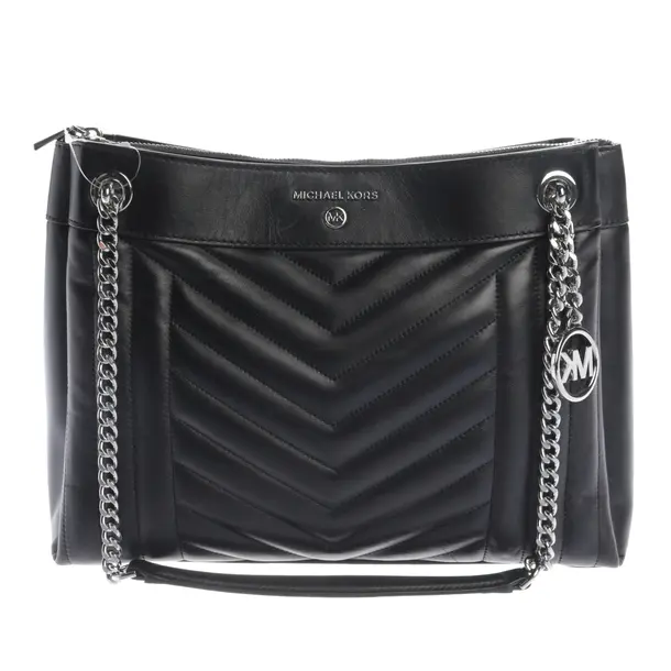 Shoulder Bag, in Black, Leather, Michael Kors