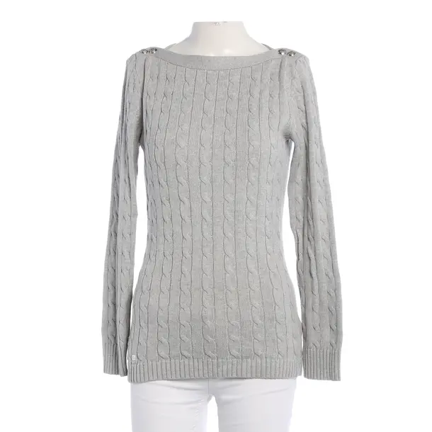 Pullover, in Grau, Baumwolle, Lauren Ralph Lauren