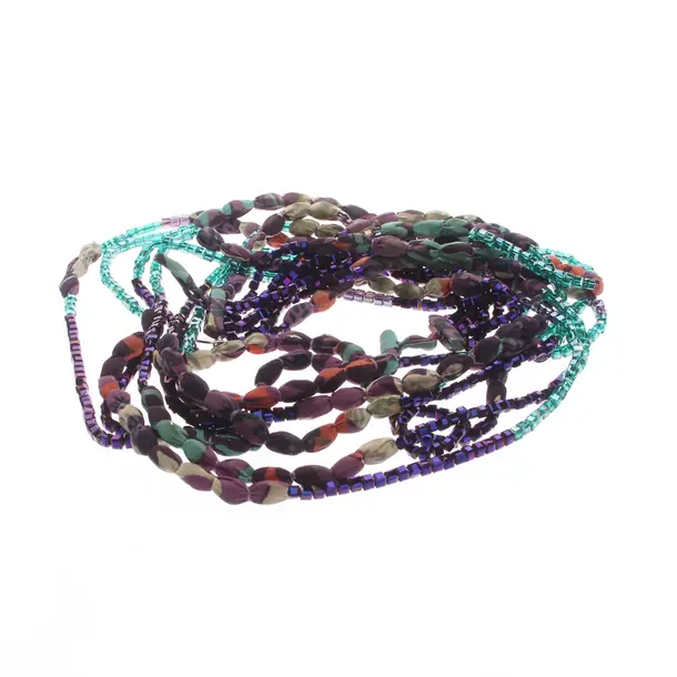 Halskette, in Mehrfarbig, Sonstige Fasern, Etro